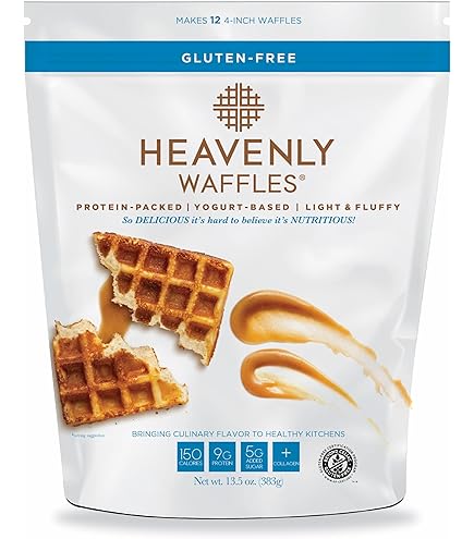 Amazon.com : Heavenly Waffles® Mix, Original Recipe, 11g Protein